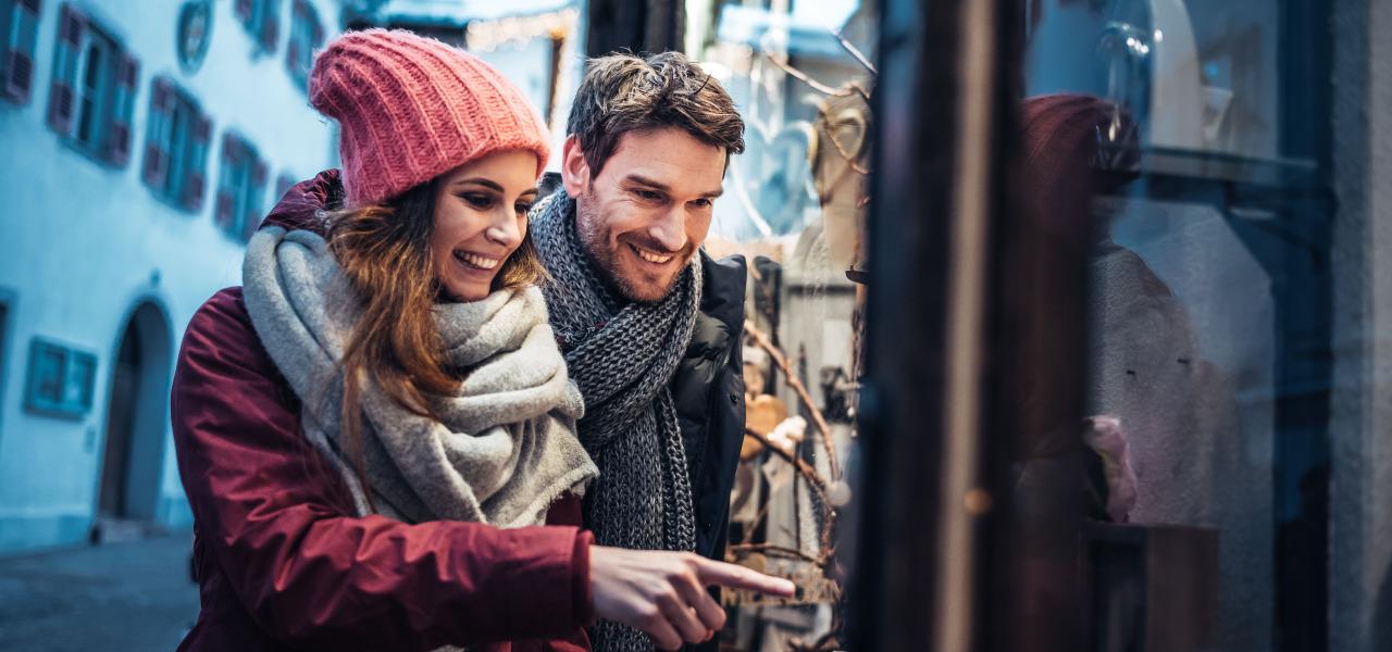 „Shopping mit Charme.“