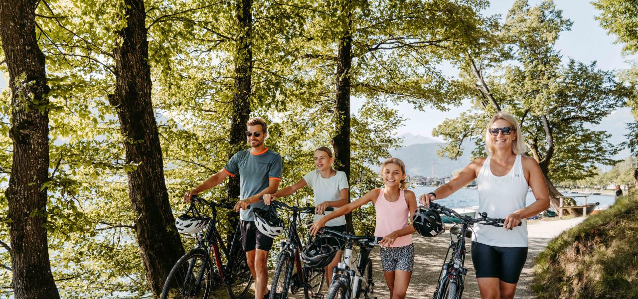 Radweg um den Zeller See