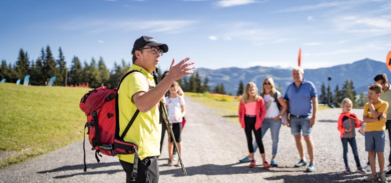 mit Wanderführer Willi