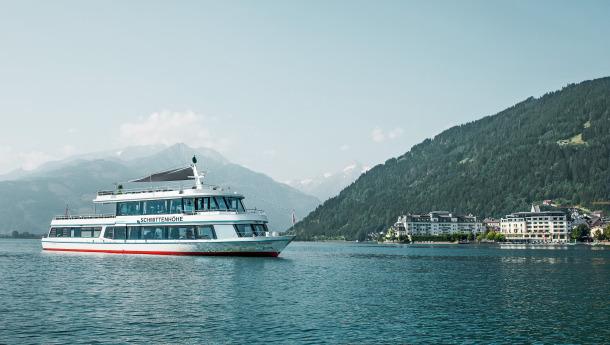 Schifffahrt am Zeller See