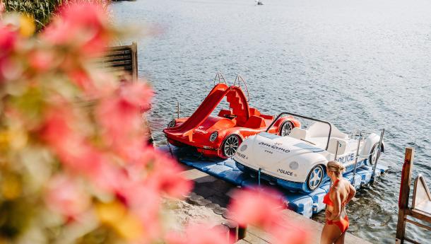 Sommerurlaub mit Seeanschluss