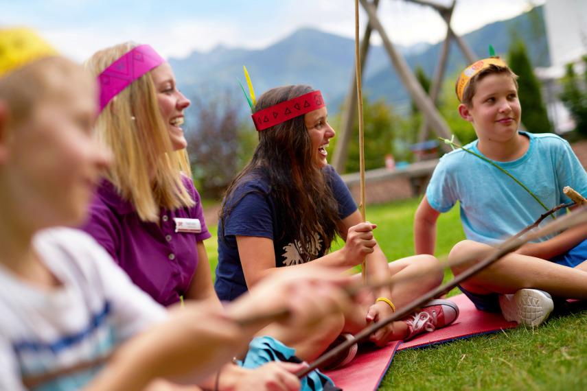 Stockbrot am Lagerfeuer