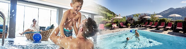 unsere Pools - In- und Outdoor