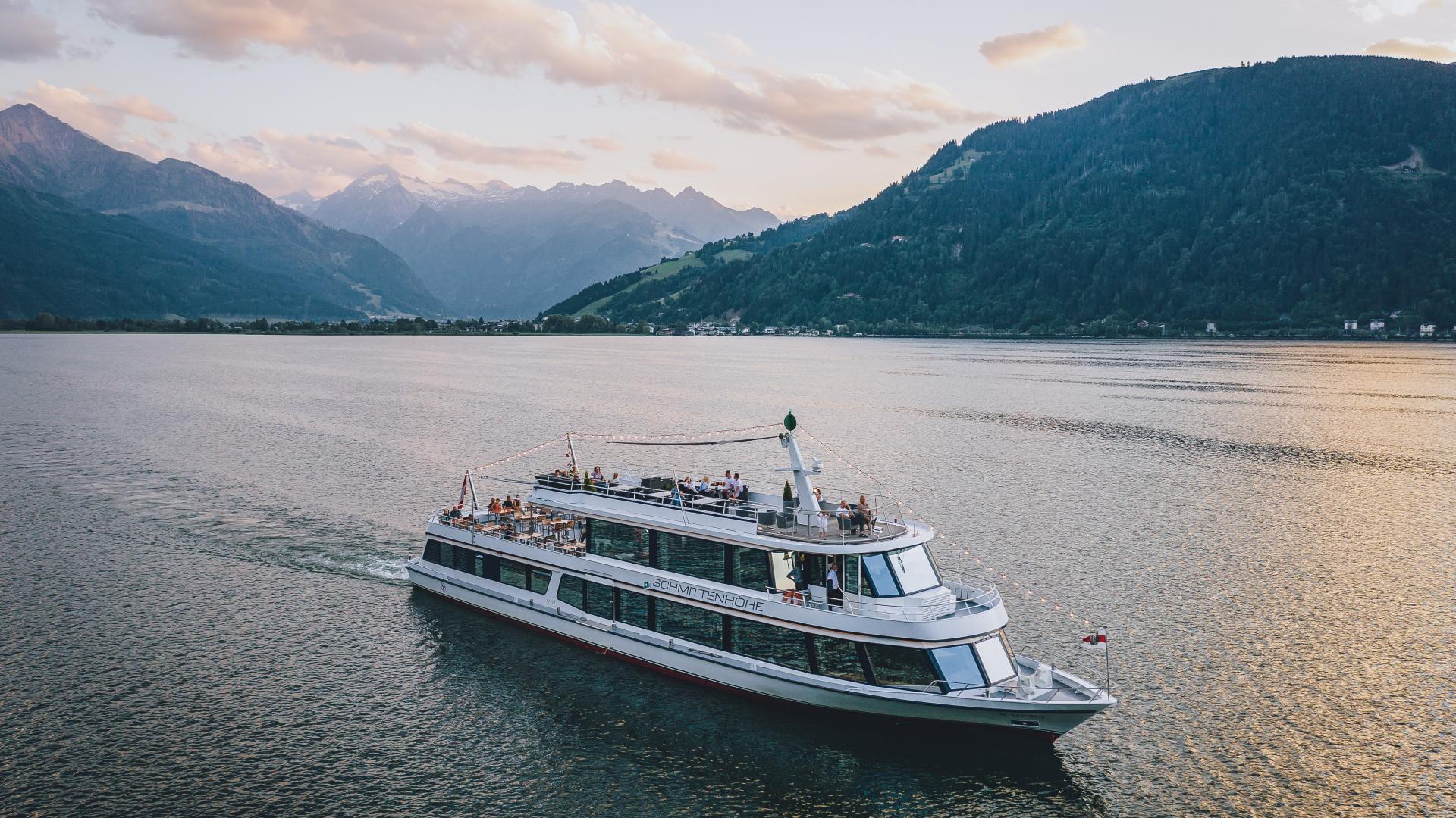 Zell am See Schifffahrt im Sommer
