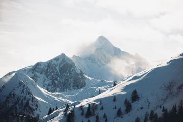 Morgenlicht am Gletscher Kitzsteinhorn