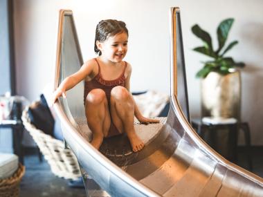 Mit kleiner Rutsche Mit kleiner Rutsche