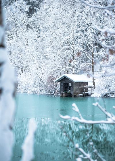 Klammsee Schneefall - Klammsee snowfall (c) JohannesRadlwimmer.24b97b50_original