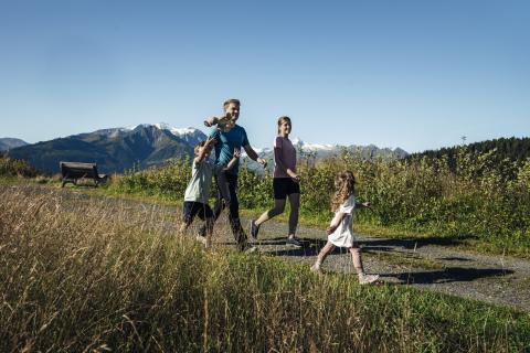 Familienwanderung in Zell am See-Kaprun