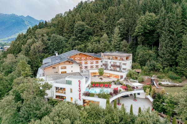 Hotel amiamo im Sommer