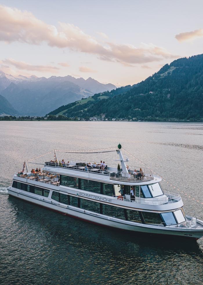 Zell am See Schifffahrt im Sommer