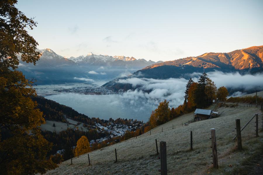 Thumersbach Mitterberg im Herbst